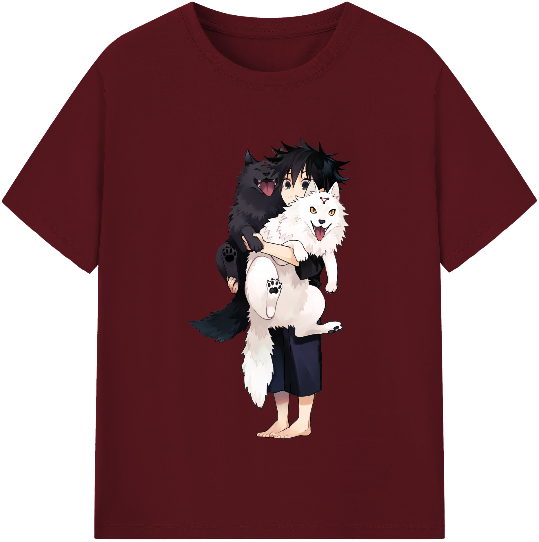 （画像用） 呪術廻戦 Jujutsu Kaisen 綿100％半袖Tシャツ（フロントプリント）